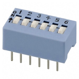 DIP Switch, 6 Position